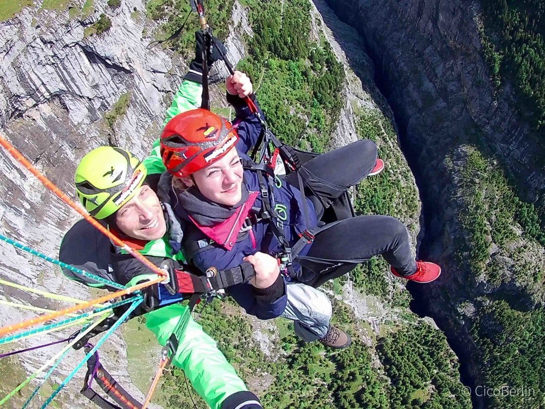 Gleitschirmfliegen in der Schweiz, Paragliding Switzerland