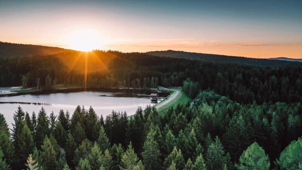 Fichtelgebirge Geheimtipp: Fichtelsee zum Sonnenaufgang