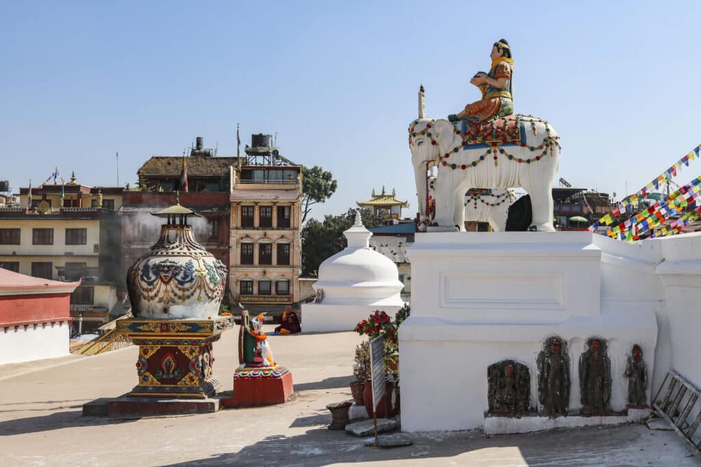 Boudhanath Tempel Kathmandu Sehenswürdigkeiten