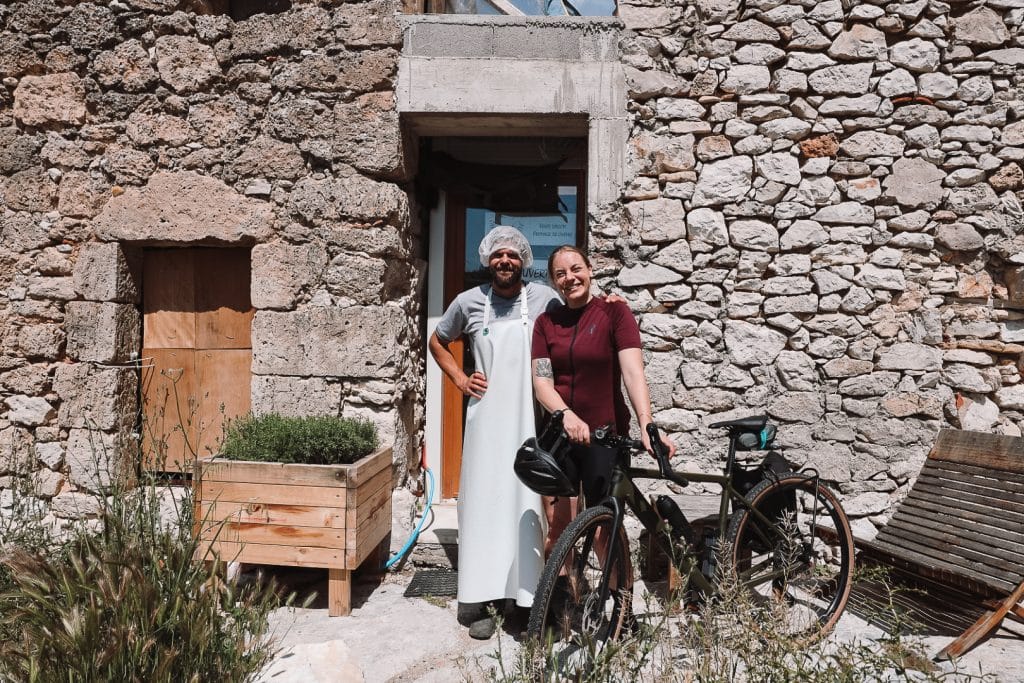 Die schönsten Pausen Stopps mit dem Gravel Bike in Südfrankreich