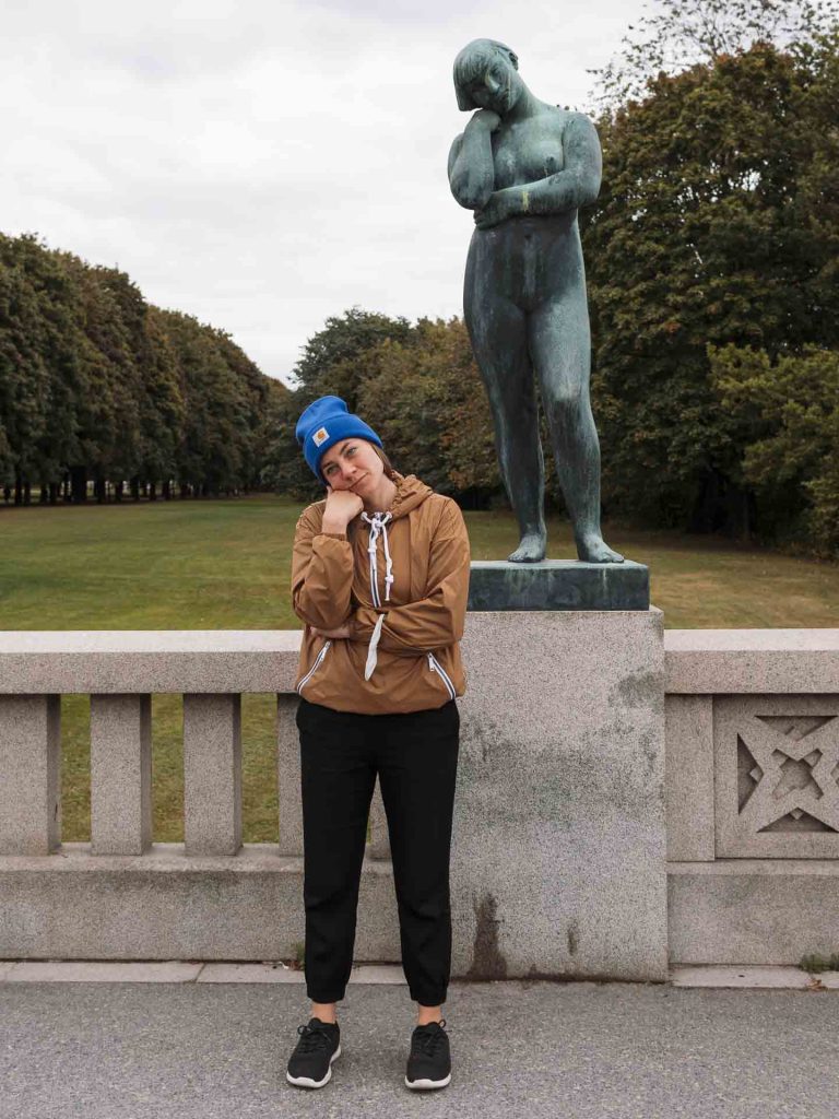 Der schönste Park Oslos Der Vigeland Skulpturenpark im Frognerpark