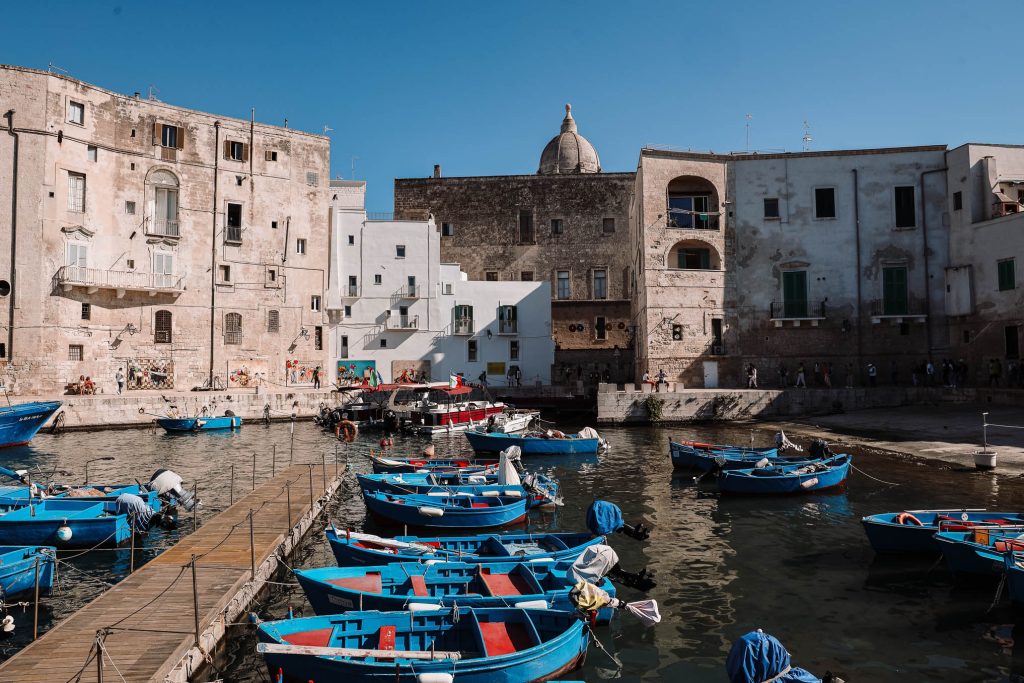 Apulien Geheimtipps: der Hafen von Monopoli