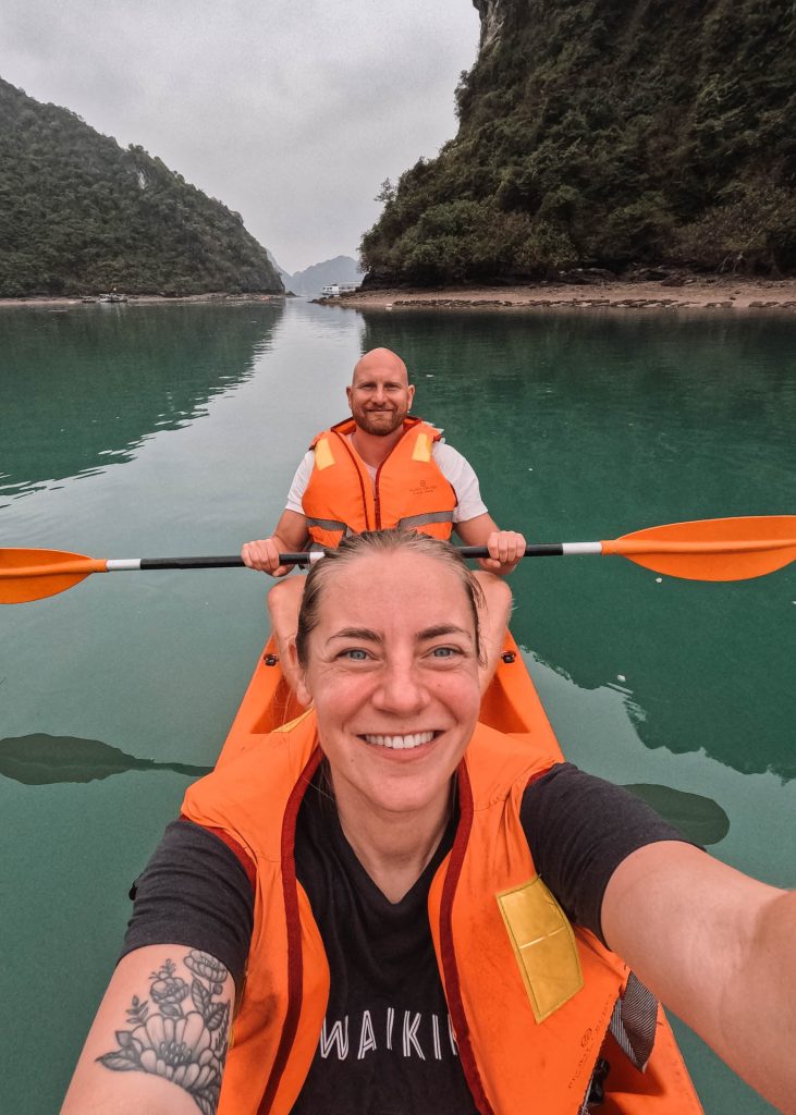 Kayaktour Halong Bay