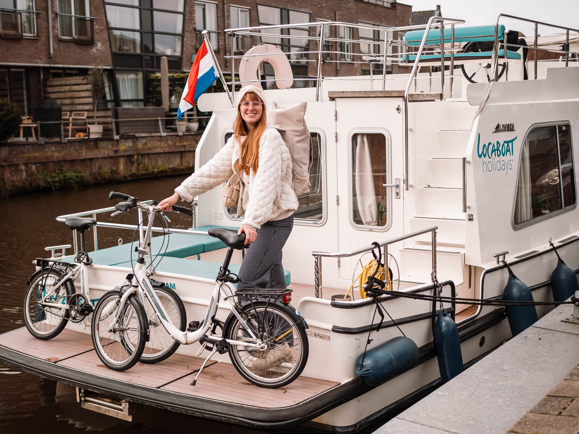 Hausboot Urlaub Holland Fahrräder