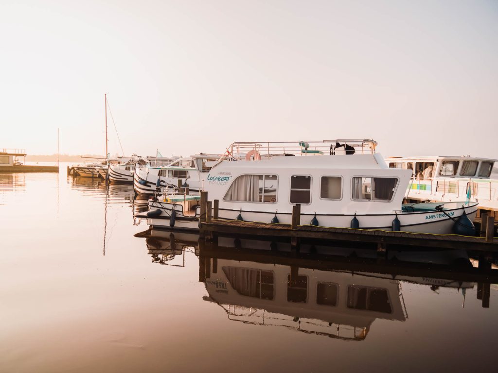 Hausboot Urlaub Holland_Hafen Loosdrecht