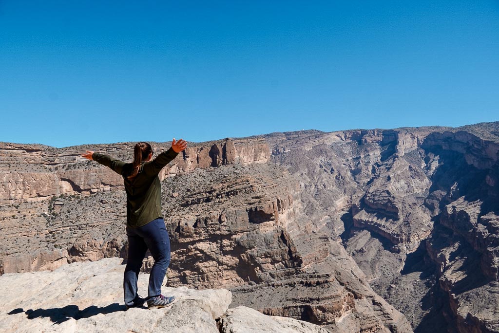 Oman Balcony Walk - Route und Tipps ohne Guide