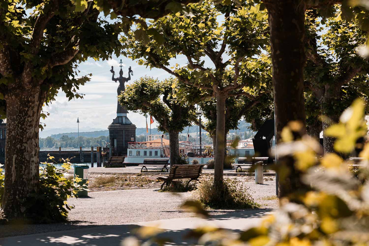 Konstanz Geheimtipps - Sehenswürdigkeiten Stadtgarten und Imperia