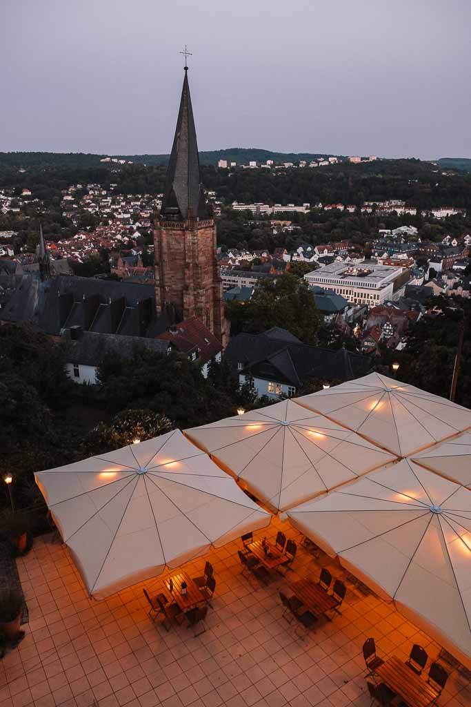 Marburg Restaurants mit Aussicht