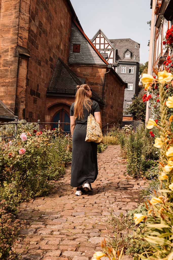 Marburg Geheimtipps - begrünte Kuglergasse