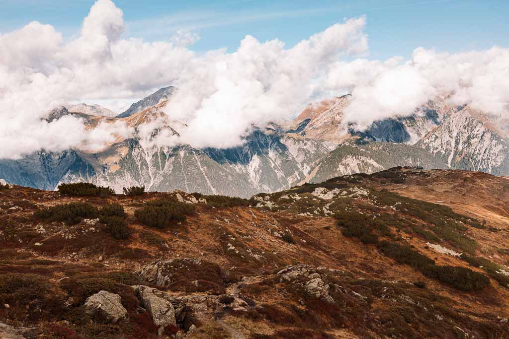 Montafon im Herbst - Wanderung Muttjöchle